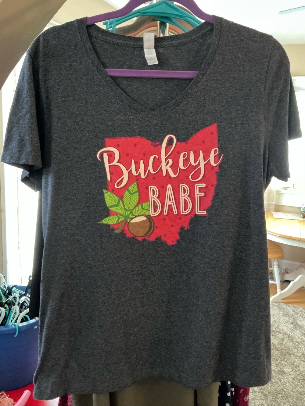 Woman’s XL Buckeyes Tee